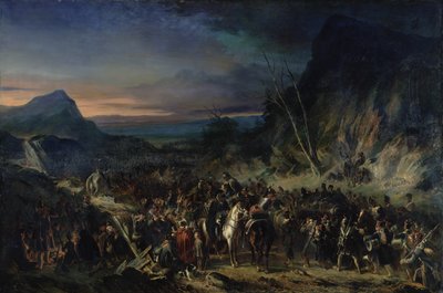 Le Ravin, Campagne de 1809, 1843 - Nicolas Toussaint Charlet